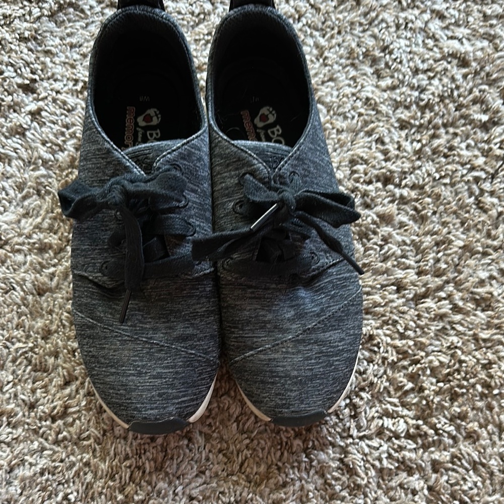 BOBS from Skechers Gray Athletic Shoes